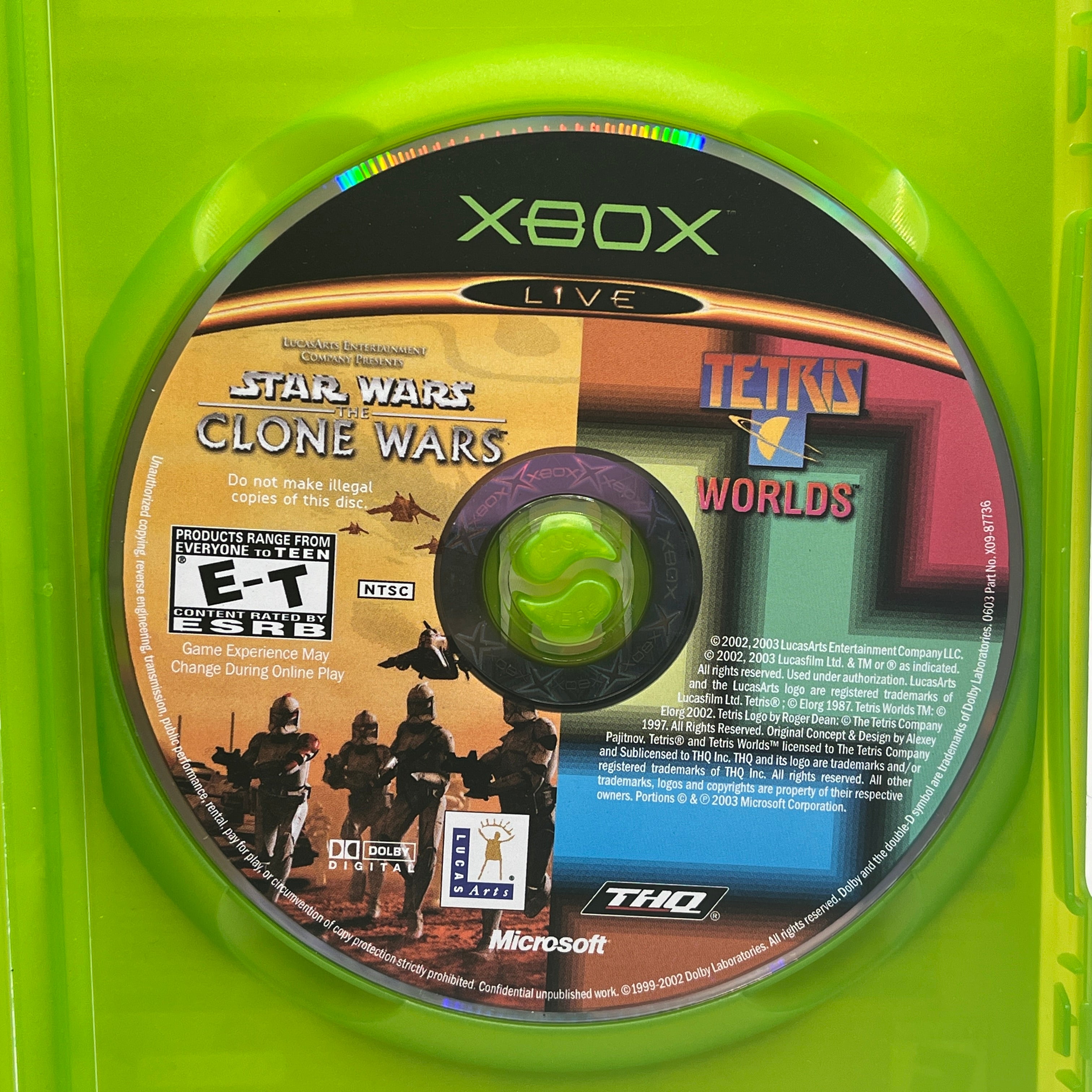 Star Wars Clone Wars + Tetris Worlds