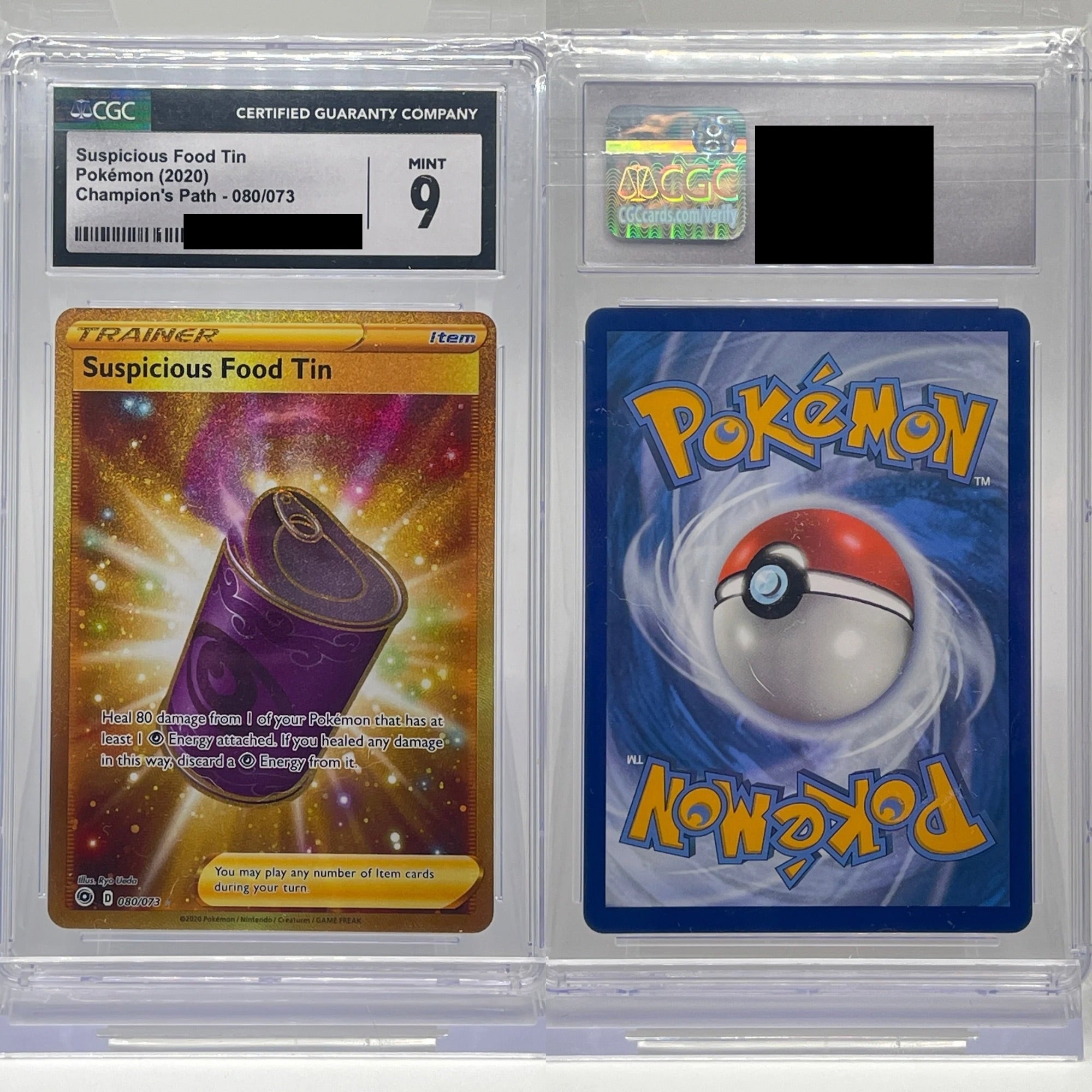 Suspicious Food Tin - Champion’s Path 80/73