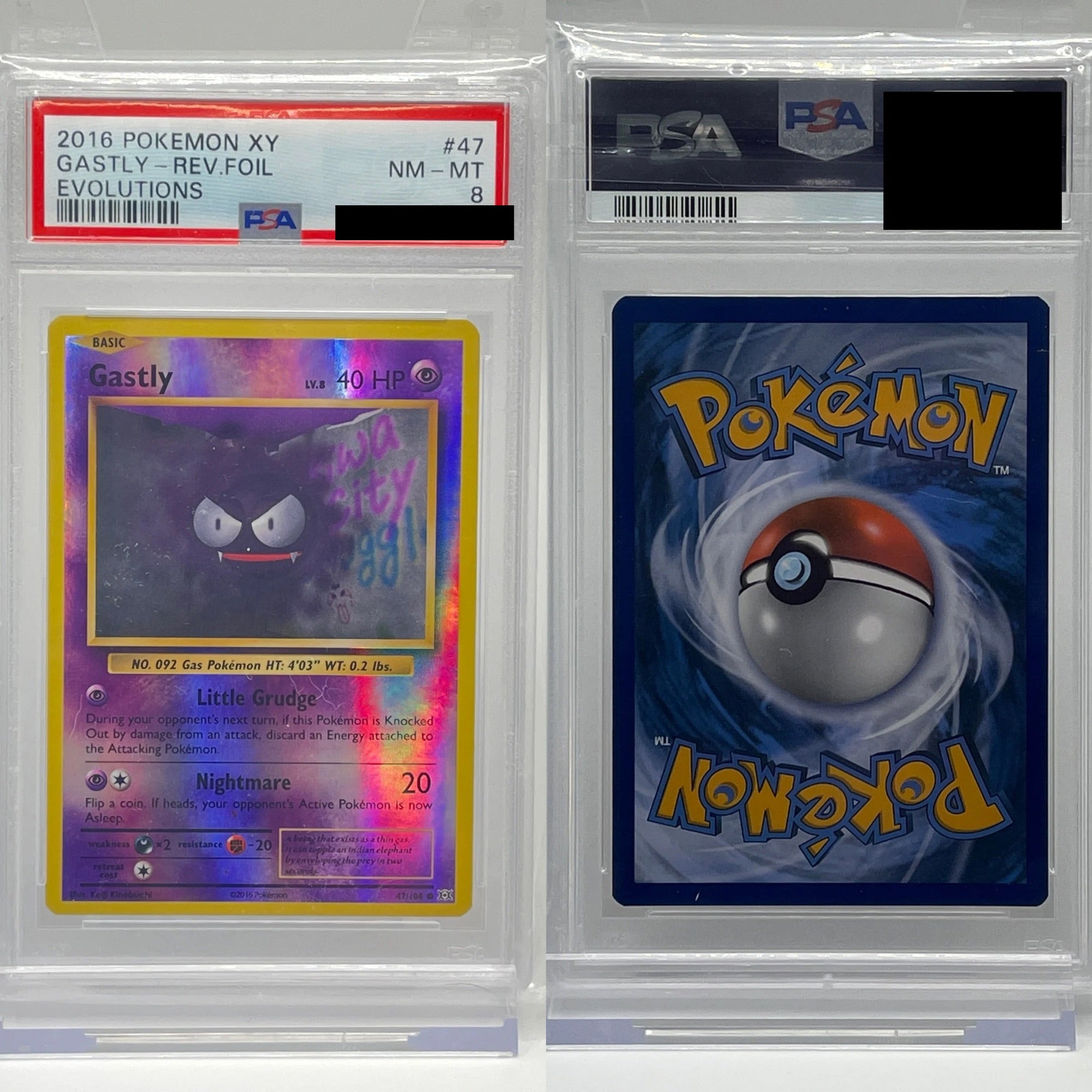 Gastly - XY Evolutions 47/108