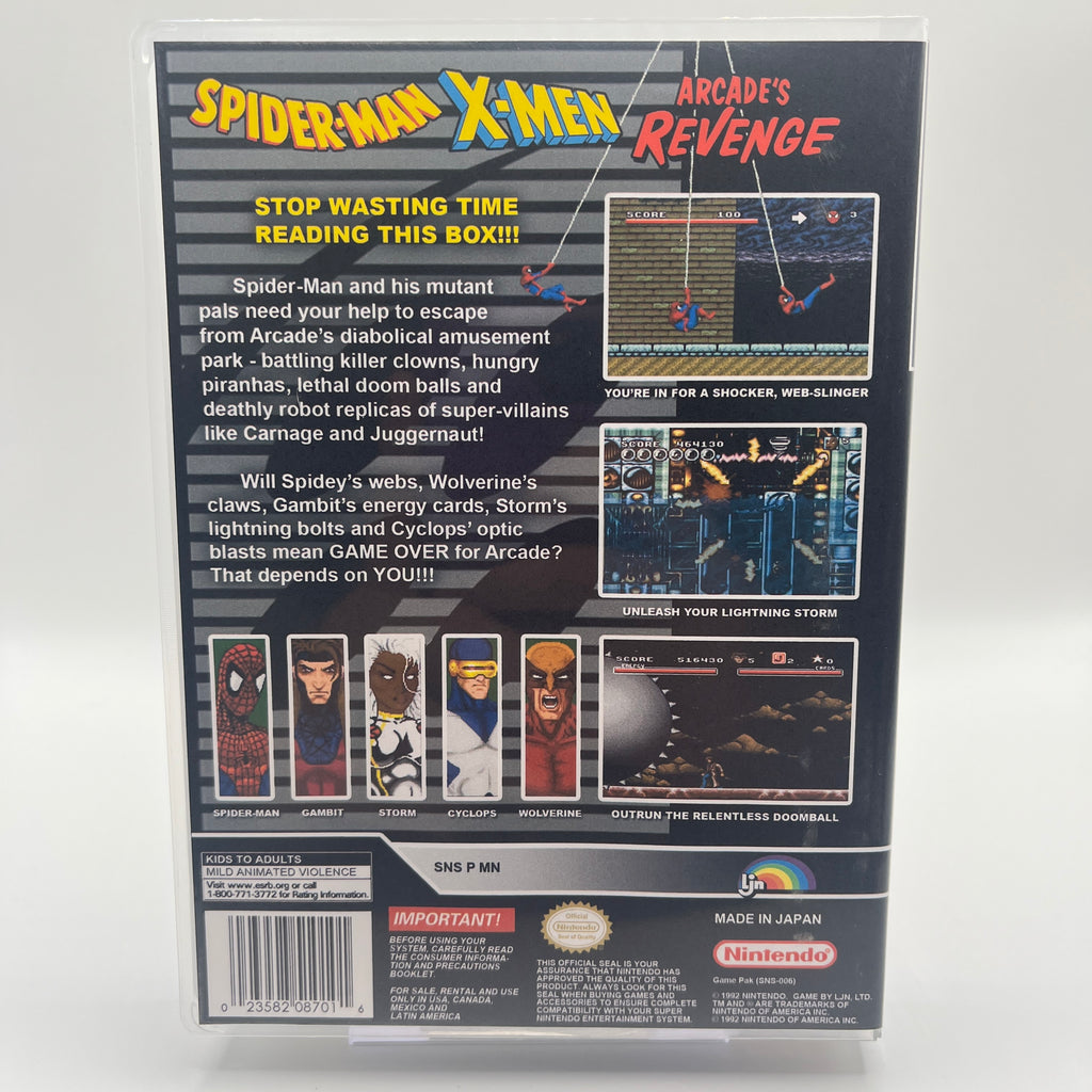 Spider-Man/X-Men: Arcade’s Revenge