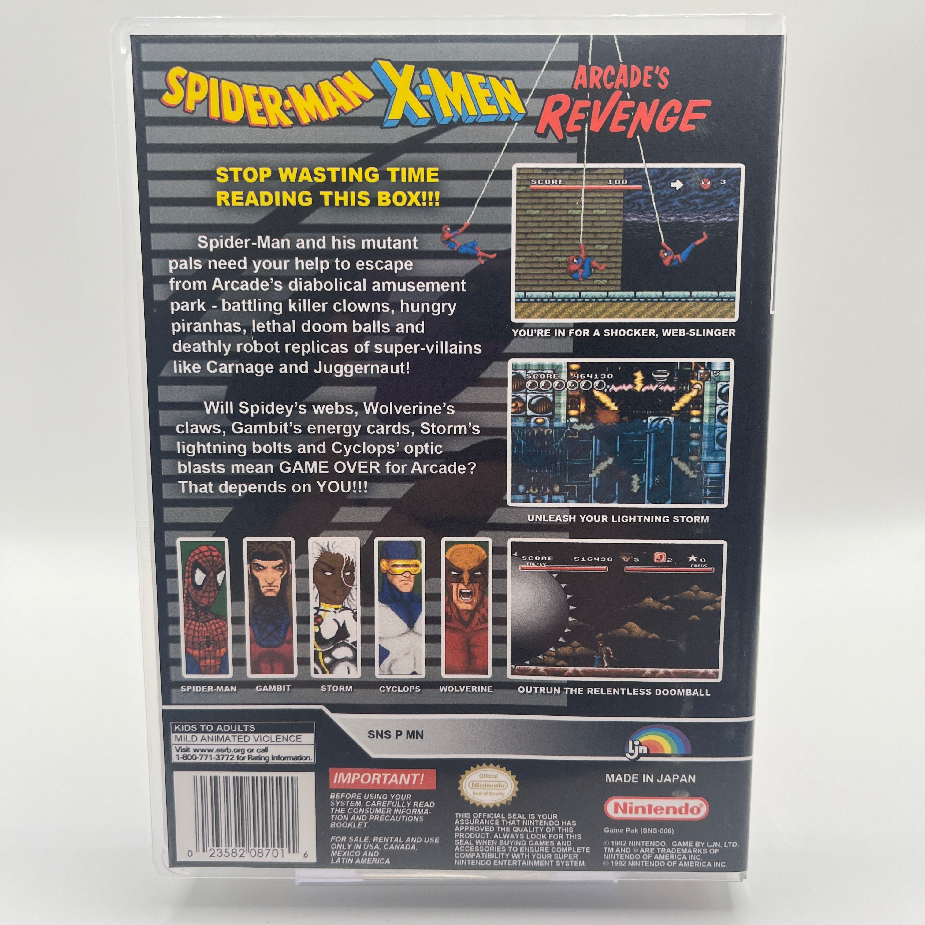 Spider-Man/X-Men: Arcade’s Revenge