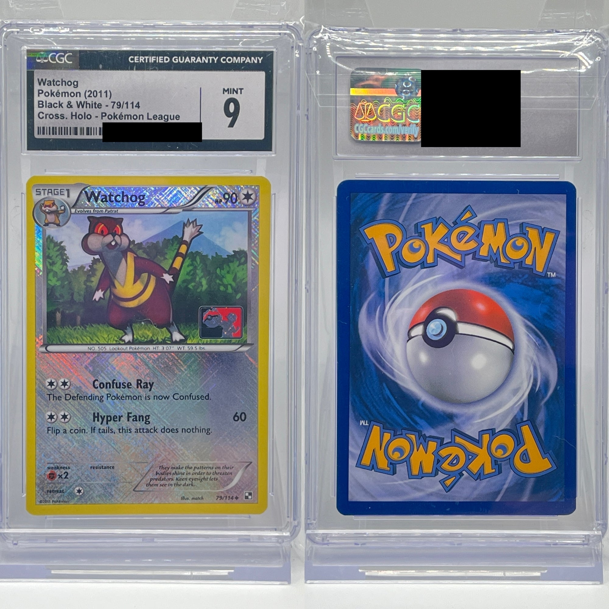 Watchog - Pokemon League Promo (Crosshatch Foil)